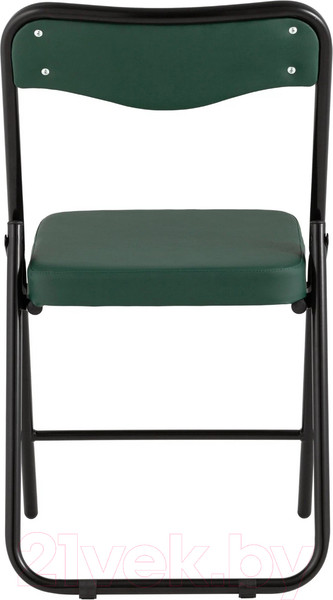Изображение товара Стул Stool Group Джонни (экокожа зеленый/черный матовый)
