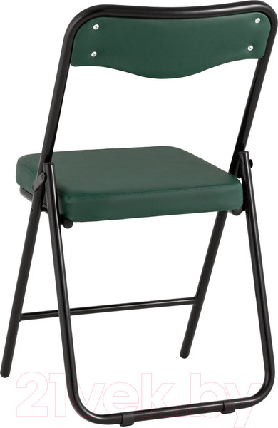 Изображение товара Стул Stool Group Джонни (экокожа зеленый/черный матовый)