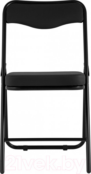 Изображение товара Стул офисный Stool Group Джонни (экокожа черный/черный матовый)