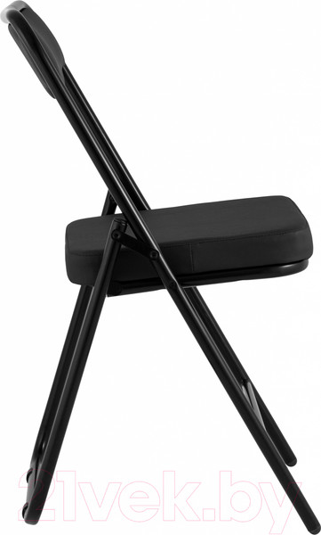 Изображение товара Стул офисный Stool Group Джонни (экокожа черный/черный матовый)