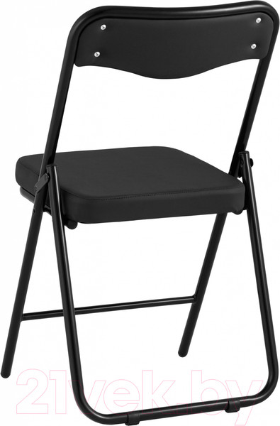 Изображение товара Стул офисный Stool Group Джонни (экокожа черный/черный матовый)