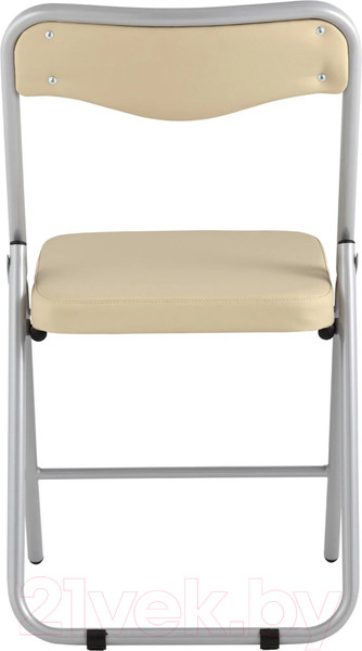 Изображение товара Стул Stool Group Джонни (экокожа кремовый/металлик)