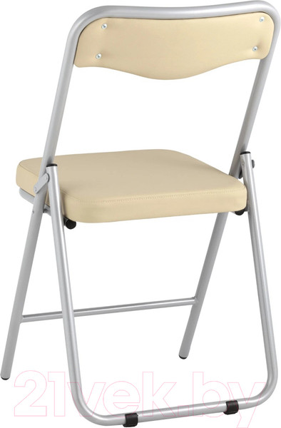 Изображение товара Стул Stool Group Джонни (экокожа кремовый/металлик)