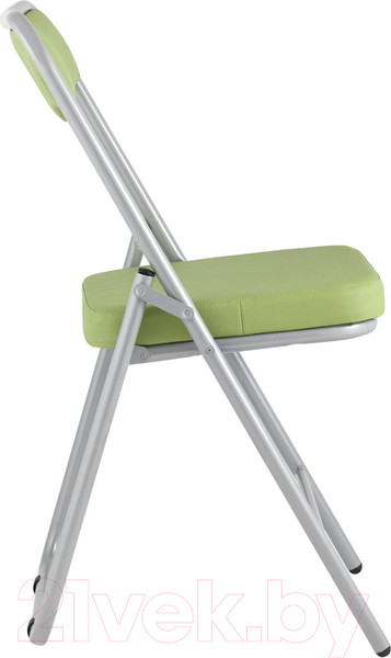 Изображение товара Стул Stool Group Джонни (экокожа салатовый/металлик)