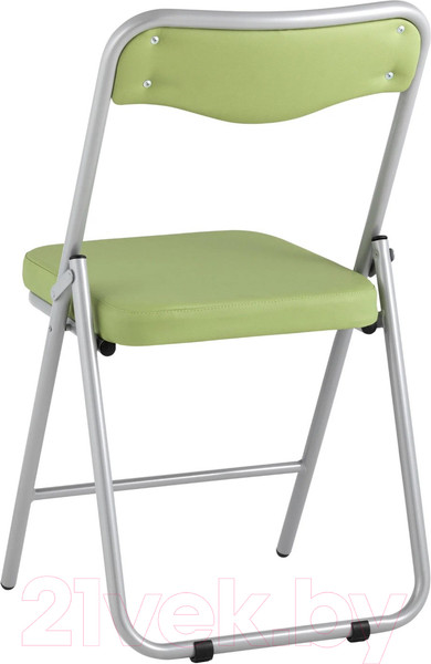 Изображение товара Стул Stool Group Джонни (экокожа салатовый/металлик)