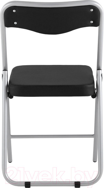 Изображение товара Стул Stool Group Джонни (экокожа черный/металлик)