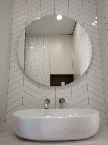 Изображение товара Зеркало Пекам Ring Fly 90x90 / ringFly-90x90 (с подсветкой)