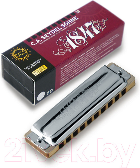 Изображение товара Губная гармошка Seydel Sohne 1847 Classic G / 16201G