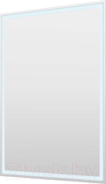 Изображение товара Зеркало Пекам Greta 65x80 / greta-65x80dpcl (с подсветкой, сенсором на взмах руки, подогревом и часами)
