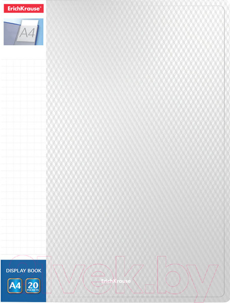 Изображение товара Папка для бумаг Erich Krause Diamond Total White / 55150 (белый)