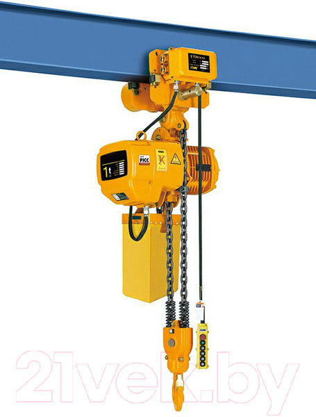 Изображение товара Таль электрическая TOR ТЭЦП 1т 6м 380В / 12816 (HHBD01-01T)