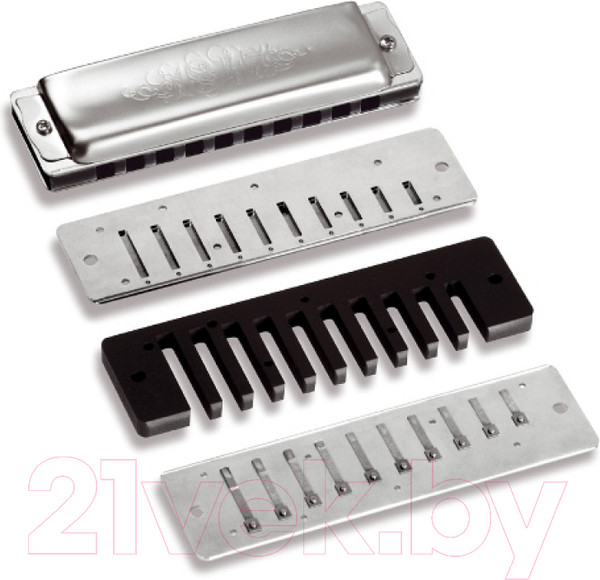 Изображение товара Губная гармошка Seydel Sohne 1847 Noble A / 16501A