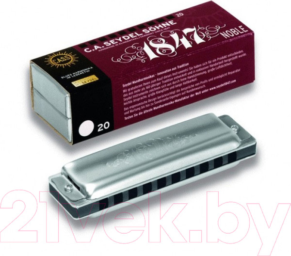 Изображение товара Губная гармошка Seydel Sohne 1847 Noble A / 16501A