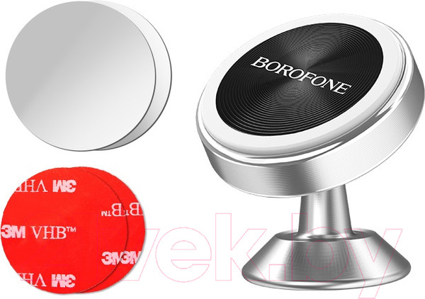 Изображение товара Держатель для смартфонов Borofone BH5 (серебристый)