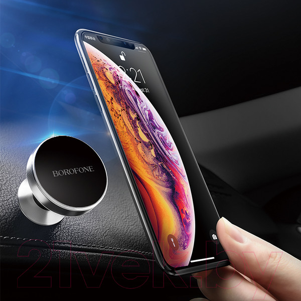 Изображение товара Держатель для смартфонов Borofone BH5 (серебристый)