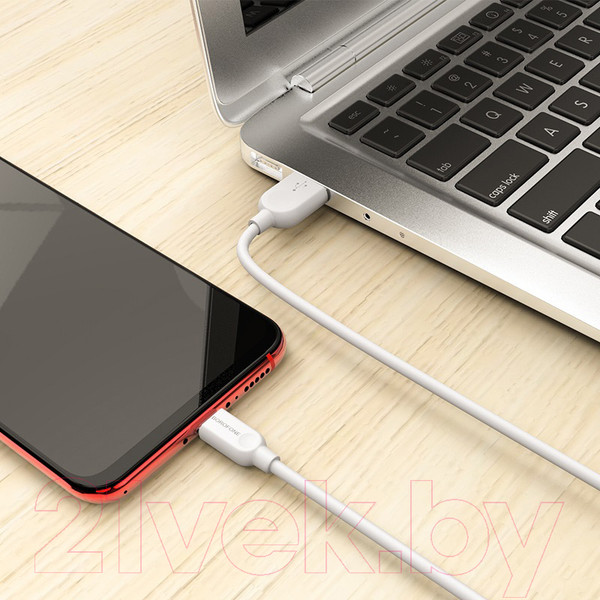 Изображение товара Кабель Borofone BX14 Micro (3м, белый)