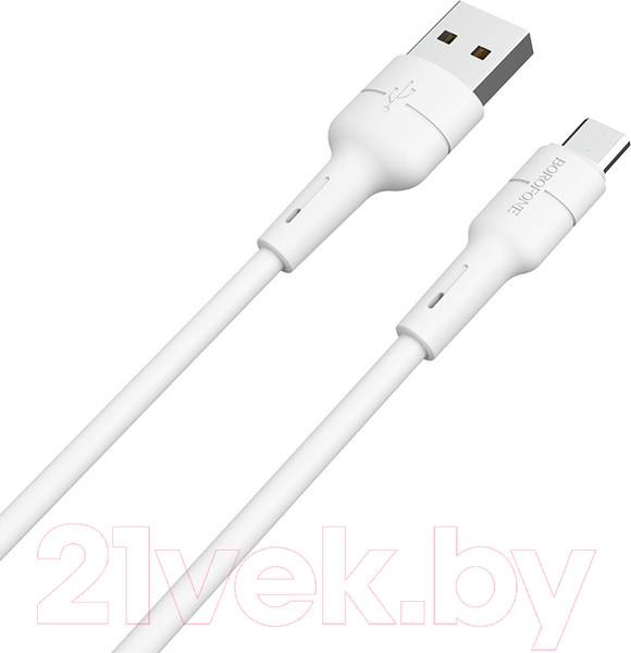 Изображение товара Кабель Borofone BX30 Micro (1м, белый)