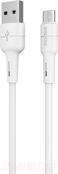 Изображение товара Кабель Borofone BX30 Micro (1м, белый)