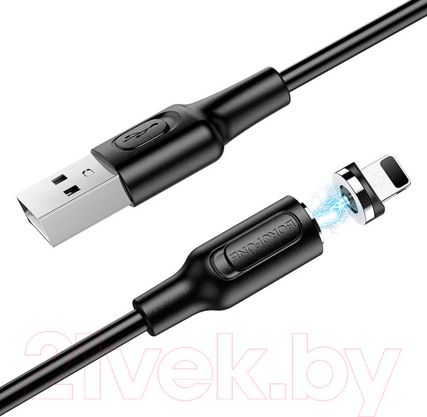 Изображение товара Кабель Borofone BX41 Lightning (1м, черный)