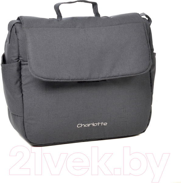 Изображение товара Детская универсальная коляска INDIGO Charlotte Sity Classic 12 (Cs 02, темно-серый/шалфей)