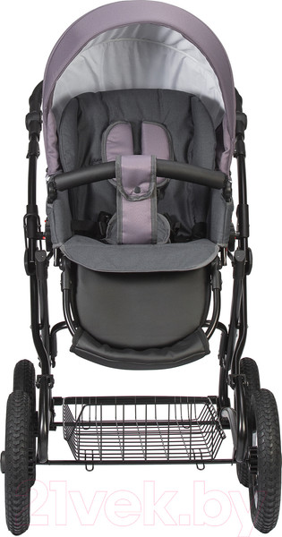 Изображение товара Детская универсальная коляска INDIGO Charlotte Sity Classic 12 (Cs 03, темно-серый/фиолетовый)