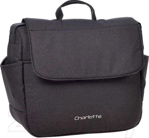 Изображение товара Детская универсальная коляска INDIGO Charlotte Sity Classic 12 (Cs 04, черный/темно-серый)