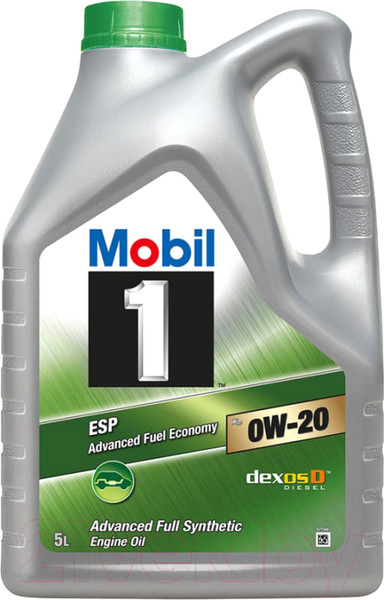 Изображение товара Моторное масло Mobil 1 ESP X2 0W20 / 153685 (5л)