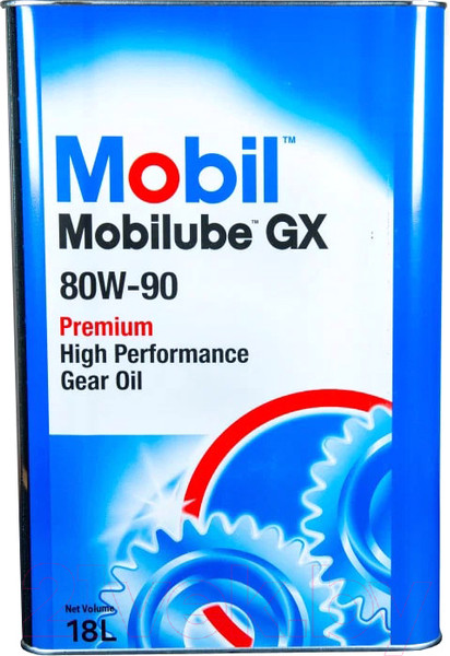 Изображение товара Трансмиссионное масло Mobil Mobilube GX 80W90 / 155424 (18л)