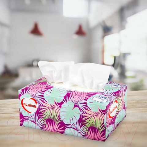 Изображение товара Бумажные салфетки Laima Everyday. Косметические / 113589 (200шт)
