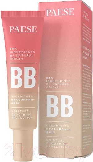 Изображение товара BB-крем Paese With Hyaluronic Acid тон 01 (30мл)