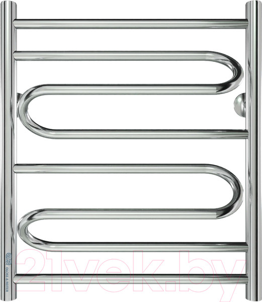 Изображение товара Полотенцесушитель водяной Gloss & Reiter Liza Л.50x60.Л2.Z2.G1