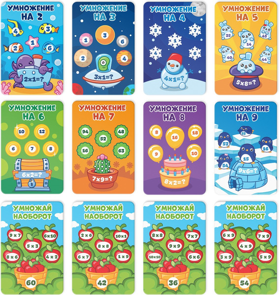 Изображение товара Развивающая игра Лас Играс Умножаем на раз-два / 4624523