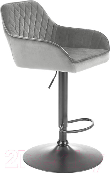 Изображение товара Стул барный Halmar H103 (серый/черный)