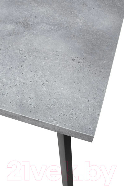 Изображение товара Обеденный стол M-City Brick M 120 / DEDBRICKMBETPORBLK120 (бетон портленд/черный)