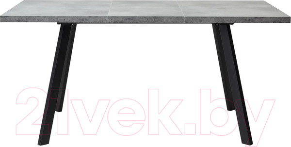 Изображение товара Обеденный стол M-City Brick M 120 / DEDBRICKMBETPORBLK120 (бетон портленд/черный)