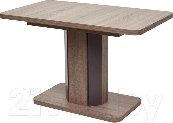Изображение товара Обеденный стол M-City Stork 120 / DEDSTORKOAKKAN120 (дуб канзас/вольфрам)