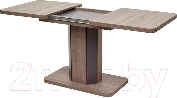 Изображение товара Обеденный стол M-City Stork 120 / DEDSTORKOAKKAN120 (дуб канзас/вольфрам)