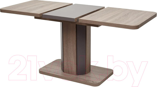 Изображение товара Обеденный стол M-City Stork 120 / DEDSTORKOAKKAN120 (дуб канзас/вольфрам)