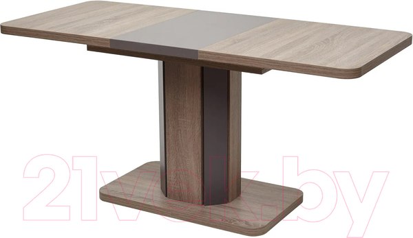 Изображение товара Обеденный стол M-City Stork 120 / DEDSTORKOAKKAN120 (дуб канзас/вольфрам)