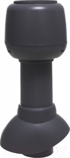 Изображение товара Выход вентиляционный на крышу Vilpe Flow С колпаком 110Р/300 / 350237_2 (серый)