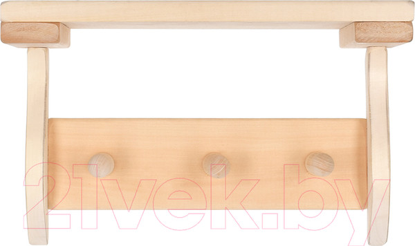 Изображение товара Вешалка-полка для бани Банные Штучки 32414