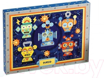 Изображение товара Конструктор Djeco Роботы / 06646