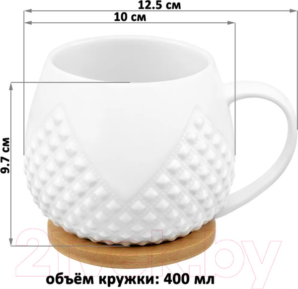 Изображение товара Кружка Elan Gallery Ромбики / 540497