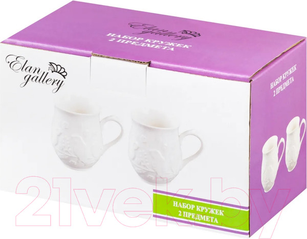 Изображение товара Набор кружек Elan Gallery Птички на ветке / 540340