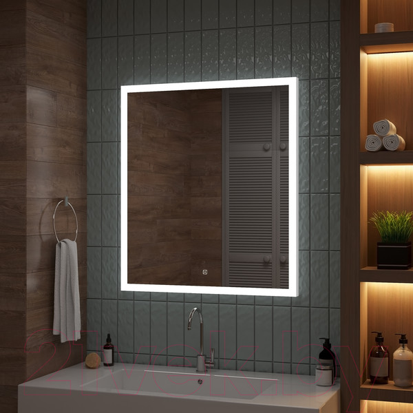 Изображение товара Зеркало Континент Sevilla Led 80x90
