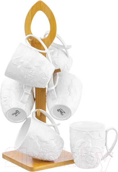 Изображение товара Набор кружек Elan Gallery Птички на ветке / 540334