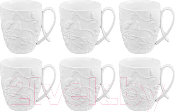 Изображение товара Набор кружек Elan Gallery Птички на ветке / 540334