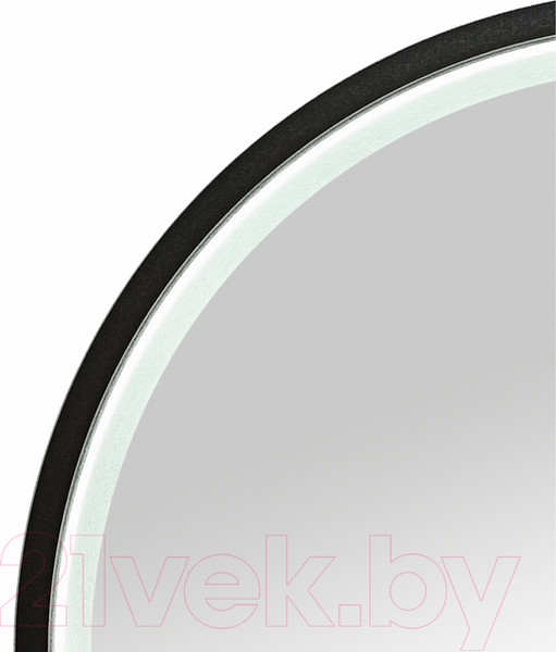 Изображение товара Зеркало Континент Style Black Led D 80