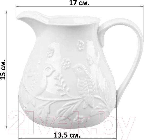 Изображение товара Кувшин Elan Gallery Птички на ветке / 540207