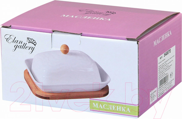 Изображение товара Масленка Elan Gallery Айсберг волны / 540070